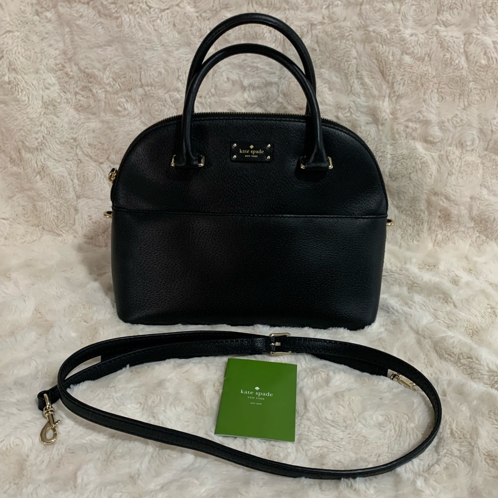 100% AUTHENTIC & LEATHER KATE SPADE BAG BLACK
